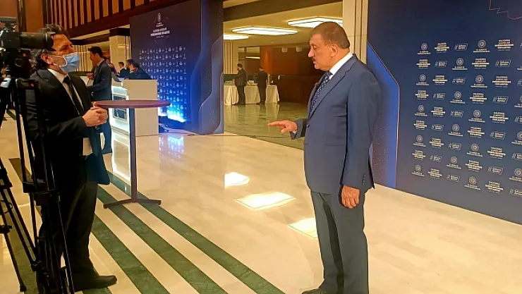 Gürkan, 'Kalkınma Ajansları Değerlendirme Toplantısı'na katıldı