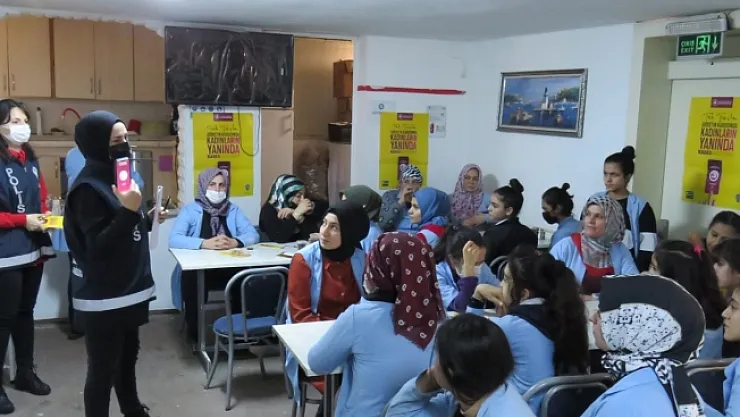 Malatya'da polis KADES'i anlattı  