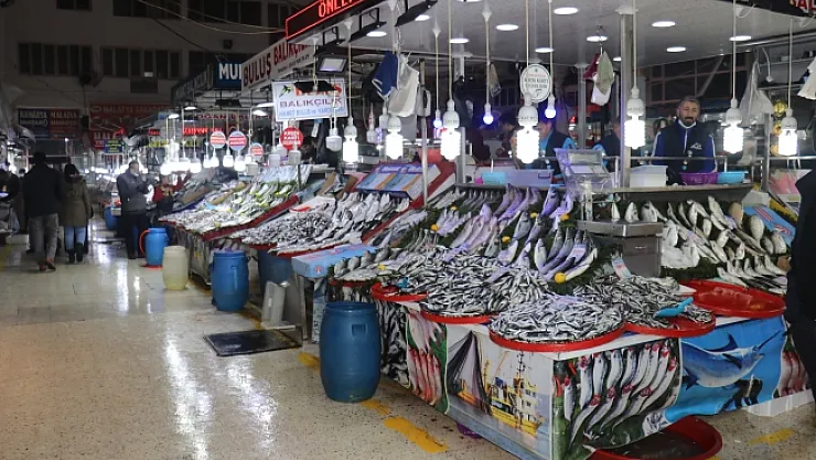Malatya'da balık fiyatları esnaf ve müşteriyi memnun etti