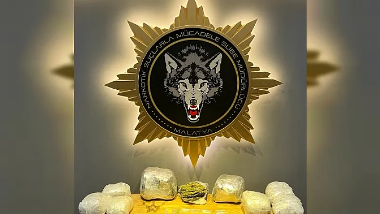 Malatya'da uyuşturucu operasyonları: 3 tutuklama