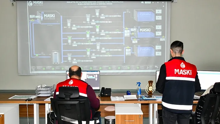 MASKİ, SCADA Sistemi ile suları anlık izliyor