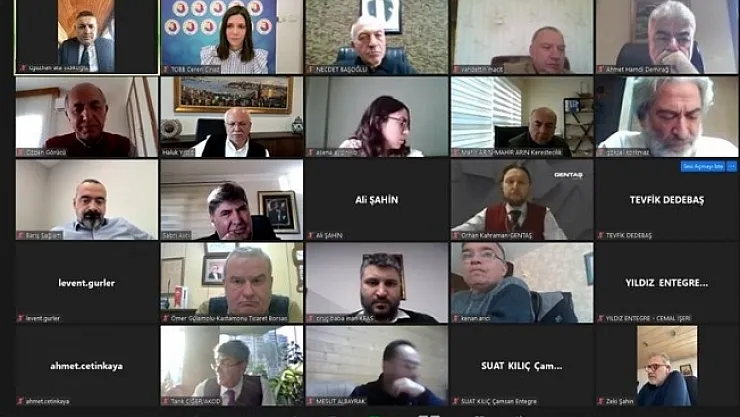 Sadıkoğlu, TOBB Türkiye Orman Ürünleri Meclisi toplantısına başkanlık yaptı