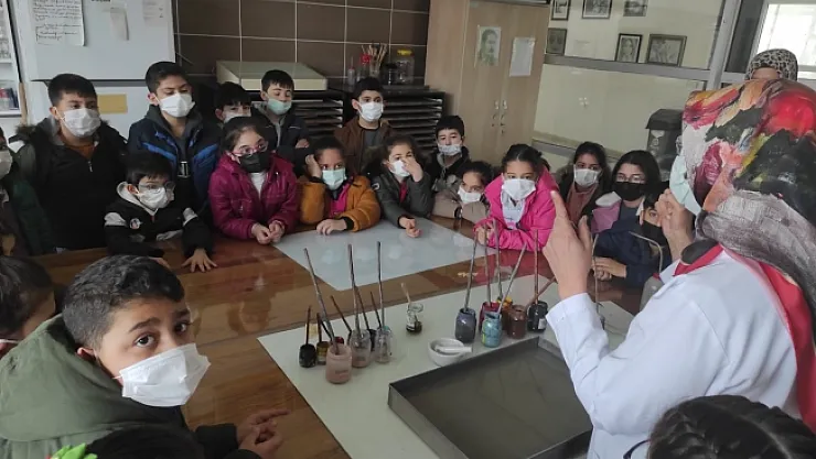 Sümer İlkokulu öğrencileri MABESEM'i gezdi