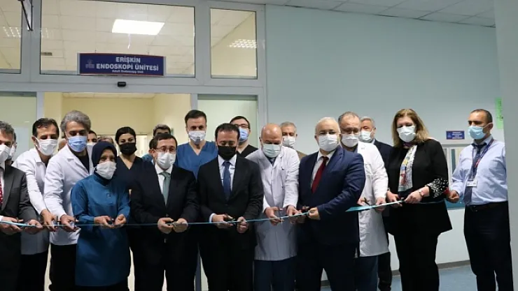 TÖTM'de Yetişkin Endoskopi Ünitesi'nin yeni yeri törenle açıldı  