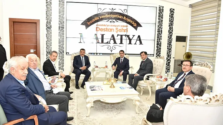 Türkmenistan Büyükelçisi İşankuli Amanlıyev'den Başkan Gürkan'a ziyaret