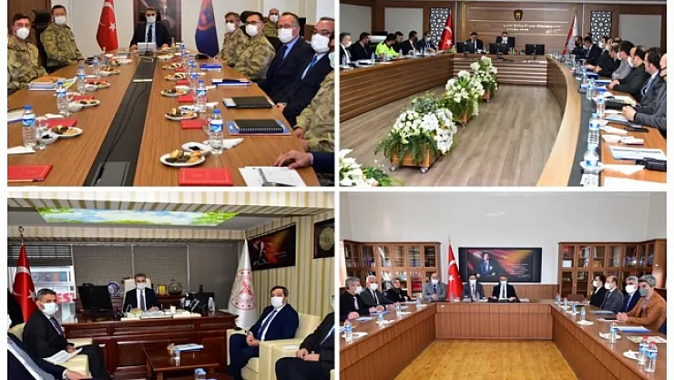 Vali Baruş Kurumların 2022 Yılı Çalışmaları Hakkında Brifing Aldı