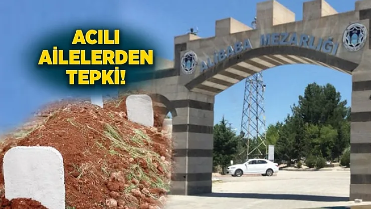 Alibaba Mezarlığı'nda 70 mezarın kavşak yapılacağı için taşınacağı iddia ediliyor!