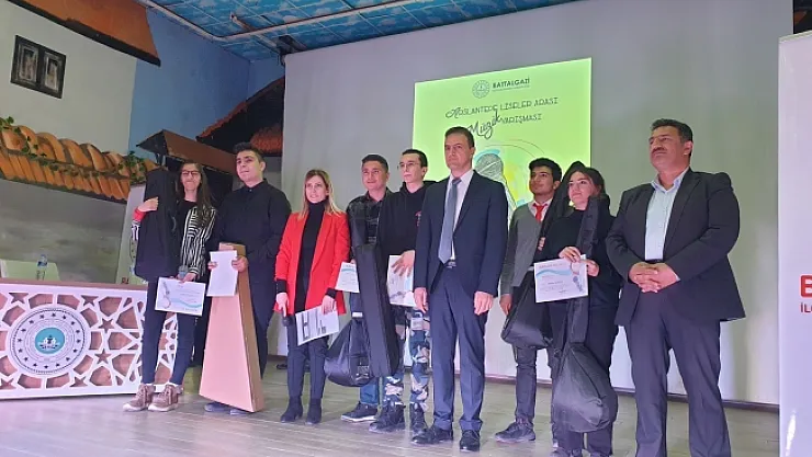 Arslantepe Liselerarası Müzik Yarışmasında dereceye girenler belli oldu