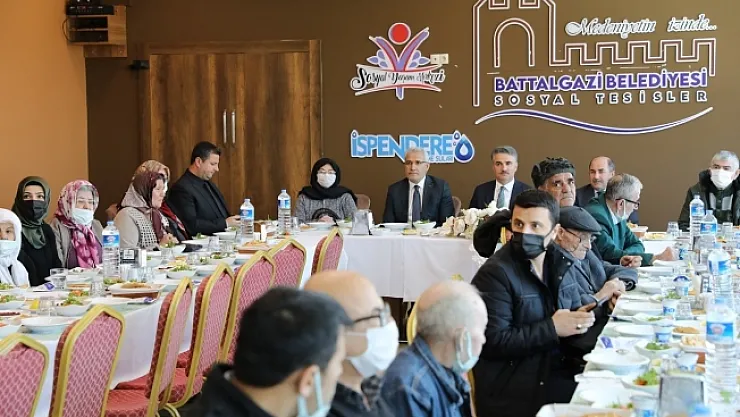 Battalgazi'de ulu çınarları mutlu eden buluşma