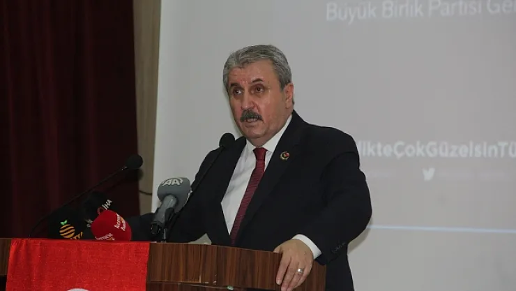 BBP Genel Başkanı Destici: Türk Tabipler Birliği, Türk hekimlerini temsil etmiyor
