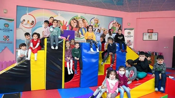 Büyükşehir Belediyesinden 4-6 yaş grubundaki çocuklara Psiko-Motor eğitimi