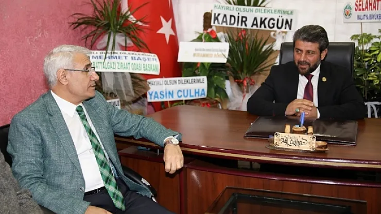 Güder'den Culha'ya hayırlı olsun ziyareti  