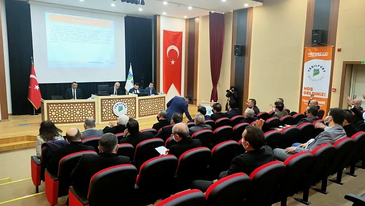 Yeşilyurt Belediye Meclisi, Mart ayı toplantılarına başladı