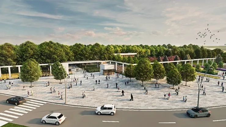 2023'te tamamlanacak 100.yıl parkının yer teslimi yapıldı