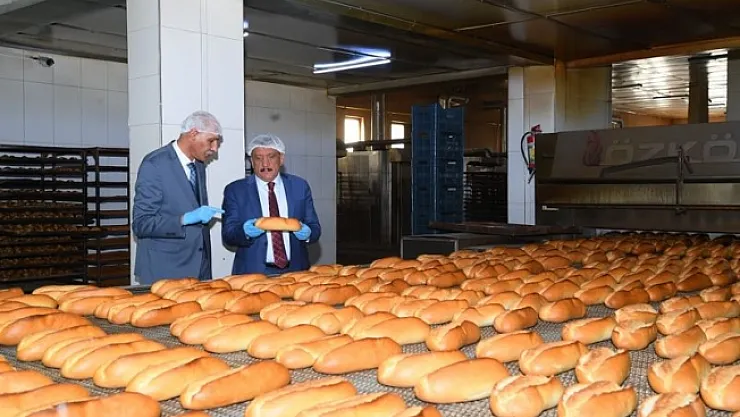 Başkan Gürkan,MEGSAŞ Üretim Tesislerinde incelemelerde bulundu