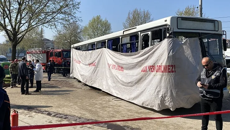 Bursa'da ceza infaz kurumuna ait servise bombalı saldırı: 1 şehit