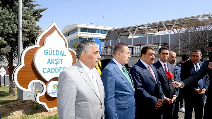 Güldal Akşit'in ismi Malatya'da yaşayacak