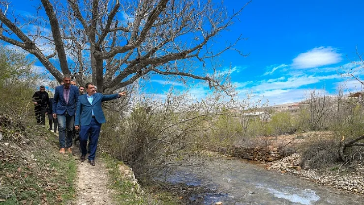 Horata'dan çıkan su bereket olarak yansıyacak