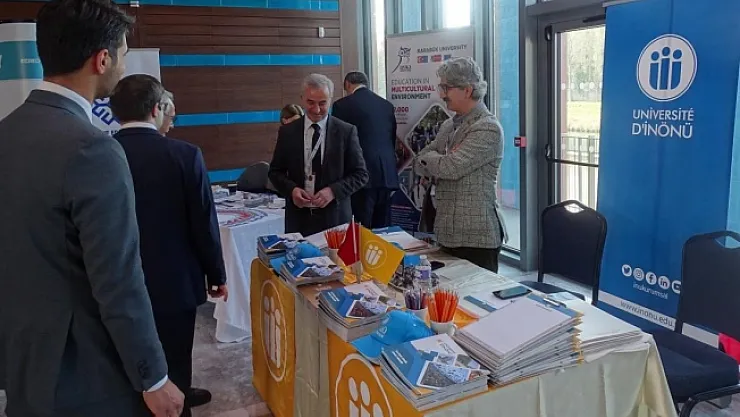 İnönü Üniversitesi Fransa'da eğitim fuarına katıldı