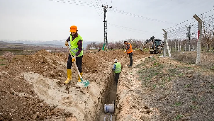 Karakaş Çiftliği'nin içme suyu sorunu çözülüyor