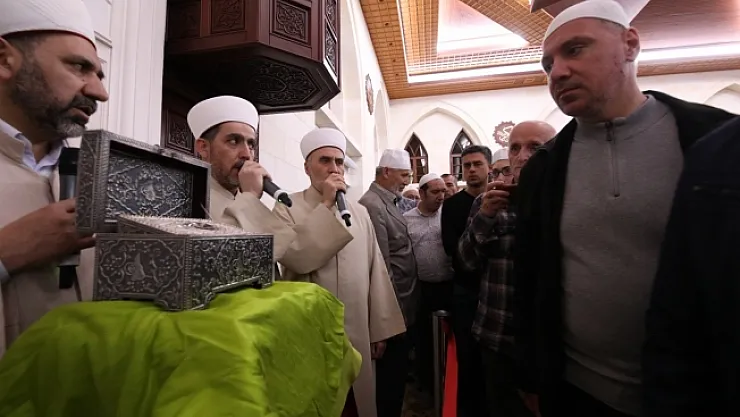 Malatya'da Sakal-ı Şerif izdihamı