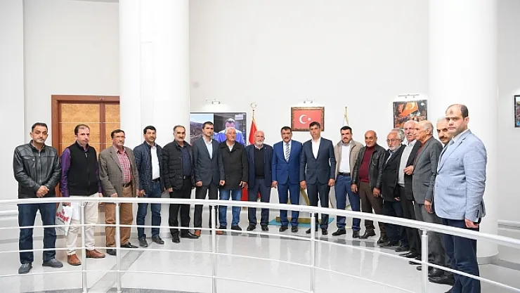 Muhtarlardan hizmet teşekkürü