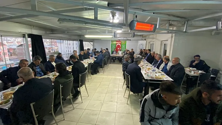 Tarım platformu üyeleri iftarda bir araya geldi