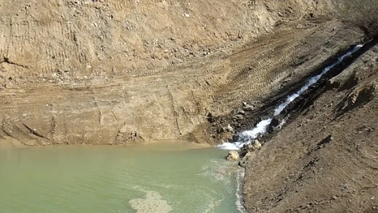 Taşbaşı Sulama Göleti'nin su tutma kapasitesi 2.5 kat arttı