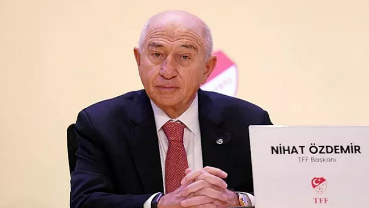 TFF'de şok istifa! Nihat Özdemir istifa etti!