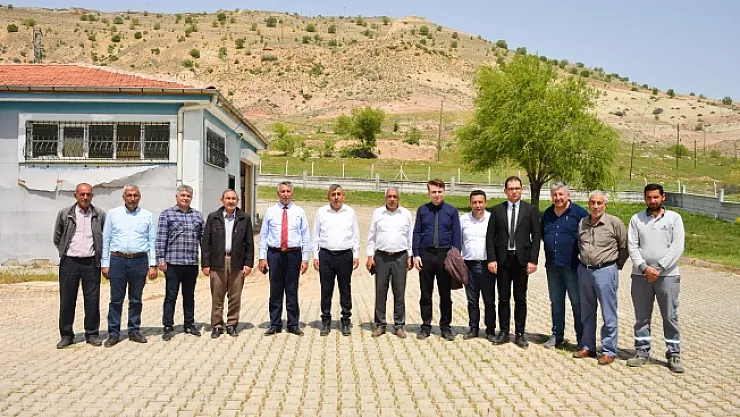 Yazıhan'ı ziyaret eden Mert: Kaçak sulara asla müsaade etmeyeceğiz