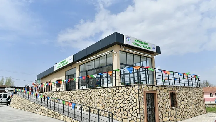 Yeşilyurt Belediyesi Kaynarca Sosyal Tesisleri hizmete sunuluyor
