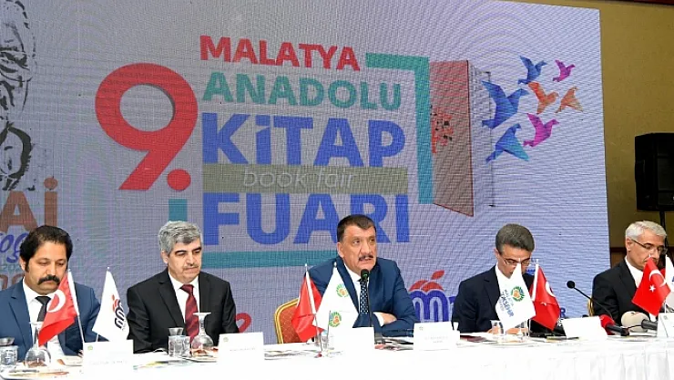 9'ncu Malatya Anadolu Kitap ve Kültür Fuarı 13 Mayıs'ta başlıyor