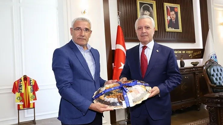 Başkan Güder'e AK Parti heyetinden anlamlı ziyaret