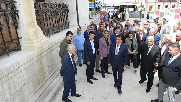 Başkan Gürkan, Yeni Cami'deki çalışmalarla ilgili değerlendirmede bulundu