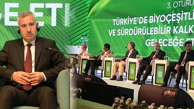 Çınar, Konya'daki Küresel Tarım Forumuna katıldı