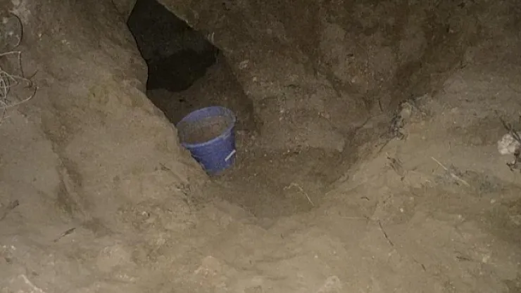 Jandarmadan sit alanındaki izinsiz kazıya suçüstü  