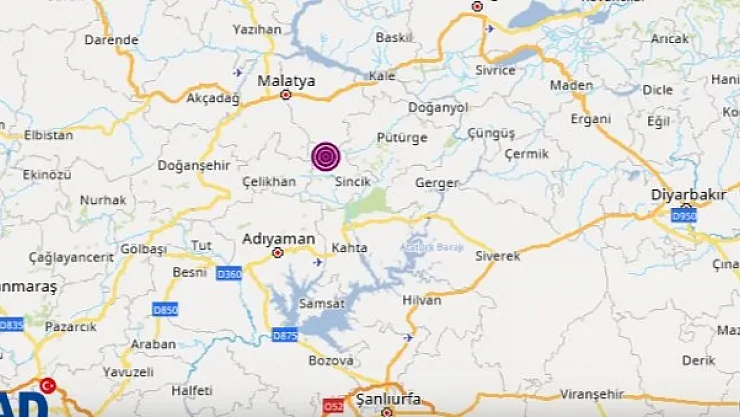 Korkutan deprem! Malatya'da da hissedildi...
