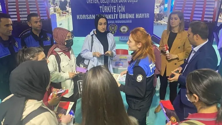 &quotKorsan ve Taklit Ürüne Hayır" bilgilendirmesi  