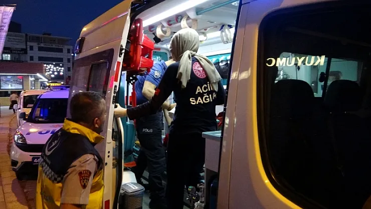 Madde bağımlısı gence ilk müdahale polisten  