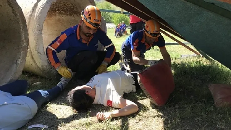 UMKE'den nefes kesen tatbikat