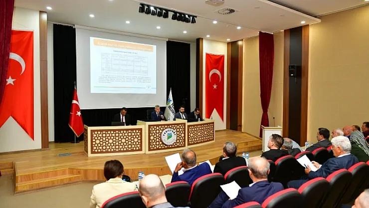 Yeşilyurt Belediye Meclisi Mayıs Ayı Toplantısını yaptı