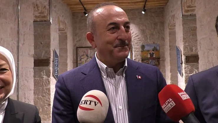 Bakan Çavuşoğlu ERTV'ye konuştu