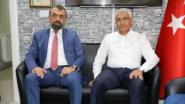 Başkan Güder'den Akın'a ''Hayırlı olsun'' ziyareti