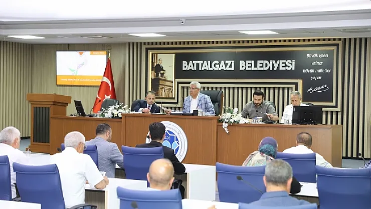 Battalgazi meclisi Haziran toplantısı tamamlandı