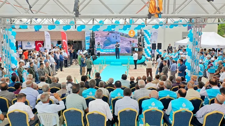 Esenbey'de altyapı çalışmalarının temeli törenle atıldı