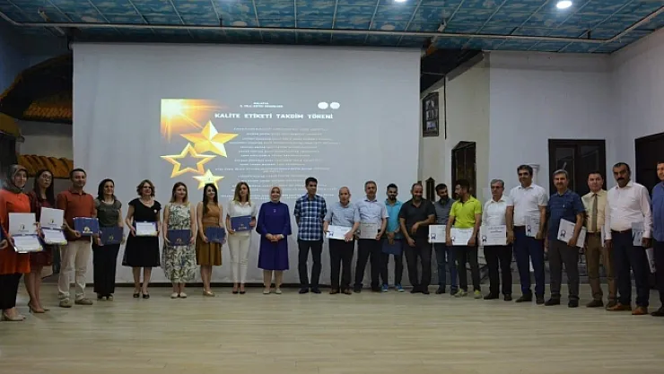 Etwinning Projeleri Kalite Etiketi Töreni