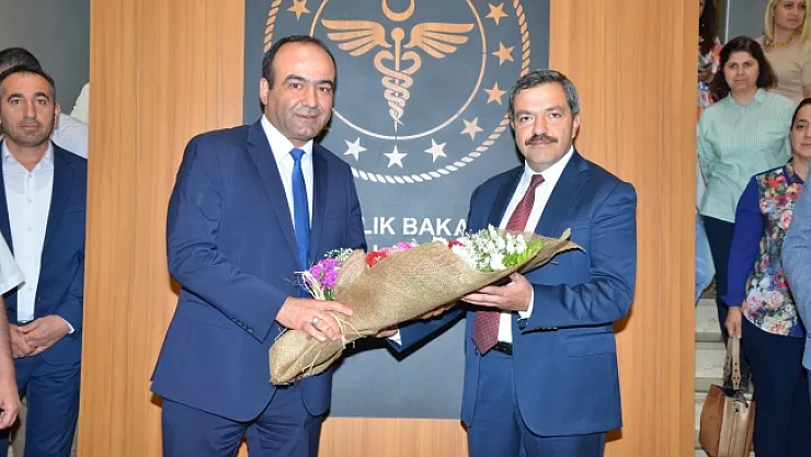 İl Sağlık Müdürlüğü'nde devir teslim töreni gerçekleşti