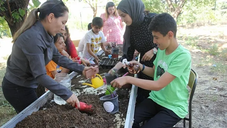 Özel gereksinimli çocuklara bahçe terapisi