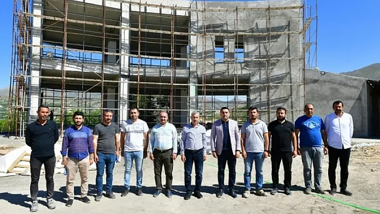 'Şahintepe Macera Parkı ve Sosyal Tesisleri' hızla yükseliyor