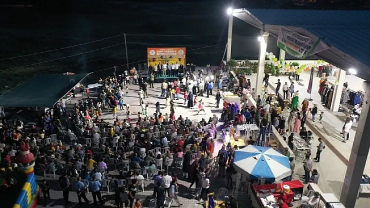 Semt pazarı fuar etkinlikleri ile hizmete girdi